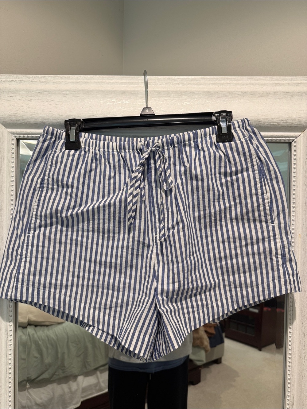 Madewell Cotton Striped Lounge Shorts